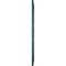 Ekena Millwork True Fit PVC Center Circle Arts & Crafts Fixed Mount Shutters, Thermal Green, 18W x 44H, PR TFP001AC18X044FG - alternate 10